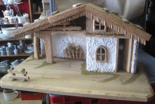 Sehr schöne weihnachtskrippe - sehr,