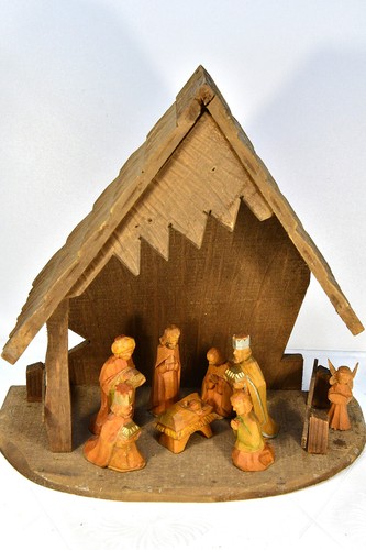 Kleine weihnachtskrippe 8 - kleine,