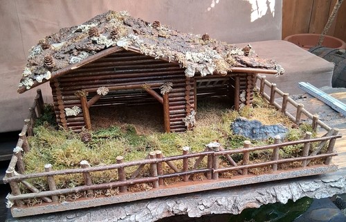 Xxl weihnachtskrippe holz - xxl,