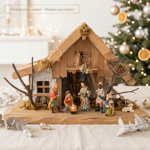 Bezaubernde weihnachtskrippe - bezaubernde,