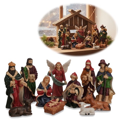 Krippenfiguren set figuren - krippenfiguren,