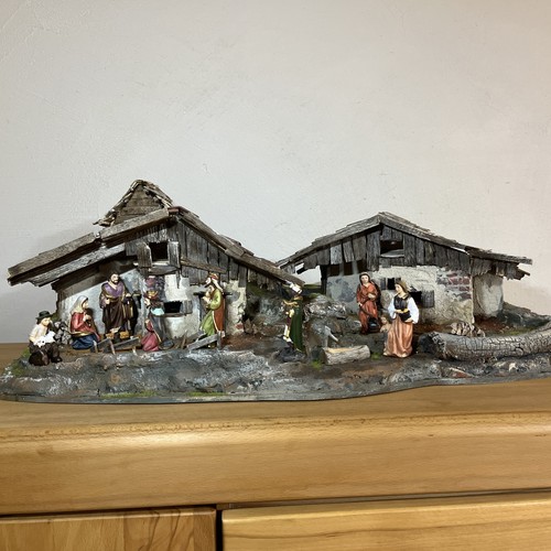 Weihnachtskrippe dorf - weihnachtskrippe,