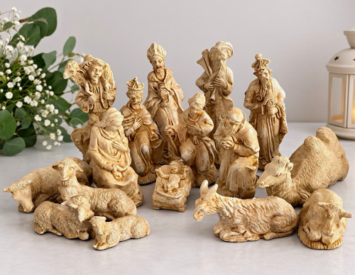 Schöne weihnachtskrippe - schöne, /