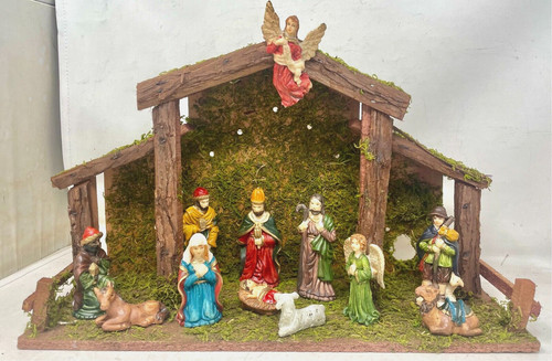 Weihnachtskrippe krippe mit - krippe,
