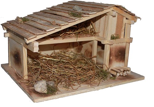 Weihnachtskrippe bausatz diy - weihnachtskrippe,
