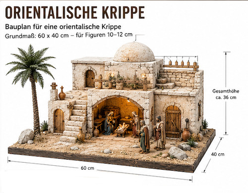 Orientalische krippe - orientalische, –