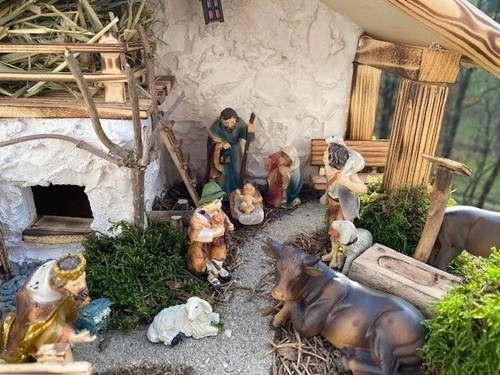Krippenfiguren teiliges set - krippenfiguren,