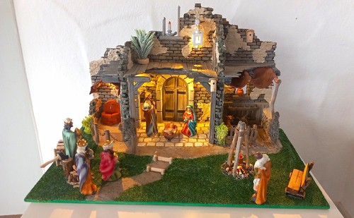 Weihnachtskrippe krippe - ,