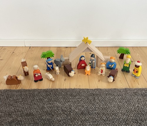 Haba holz weihnachtskrippe - holz,