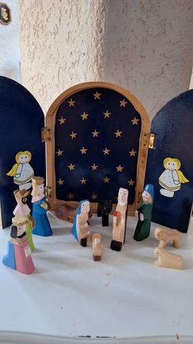Alte haba weihnachtskrippe - alte,