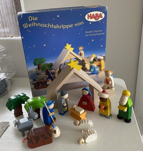 Haba weihnachtskrippe 8200 - haba,