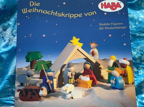 Haba weihnachtskrippe holz - haba,