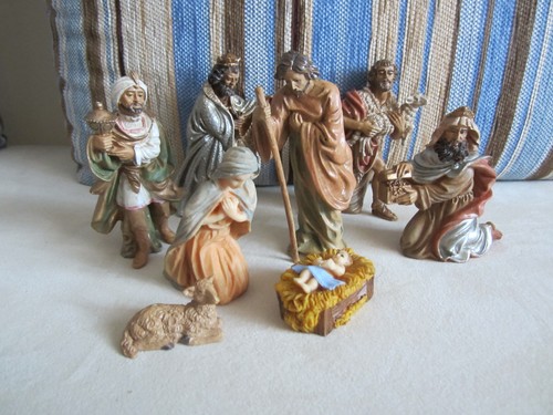 Weihnachts-Krippenfiguren-Set