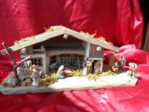 Schöne weihnachtskrippe - schöne,